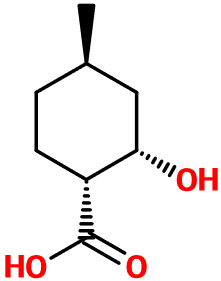 (图片) MC002103 (1R,2S,4R)-2-Hydroxy-4-methylcyclohexanecarboxylic acid